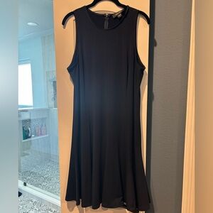 Karen Kane Classic Black Midi Dress
